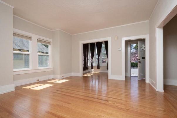 Empty room, Interior, Wood Texture Flooring