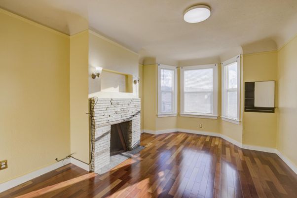 Fireplace, Interior, Wood Texture Flooring