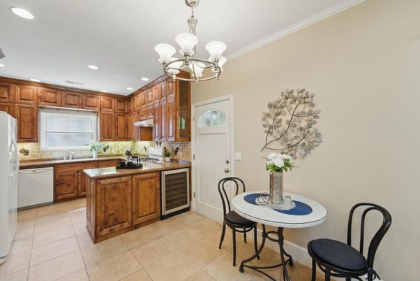 Chandelier, Interior, Kitchen, Recessed Lighting