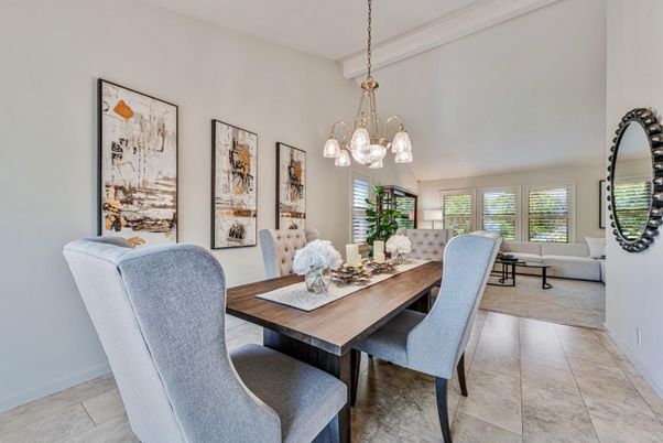 Dining room, Interior, Pendant Lights