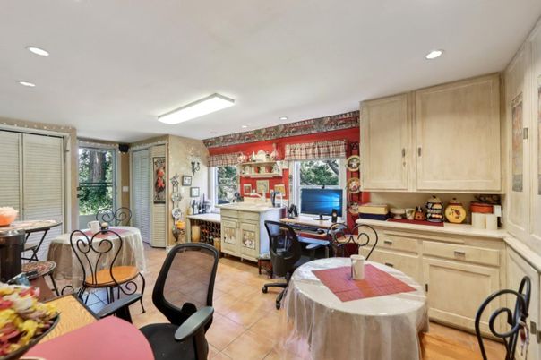 Home Office, Interior, Recessed Lighting
