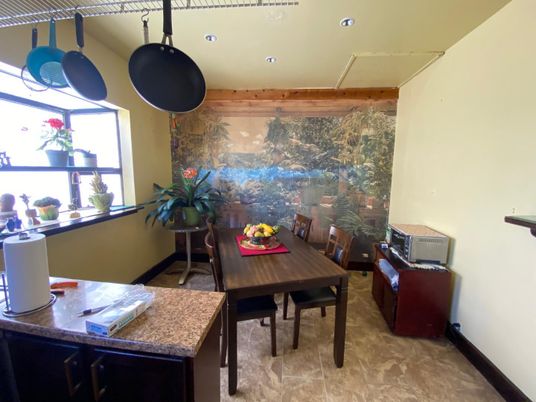 Dining room, Interior, Recessed Lighting