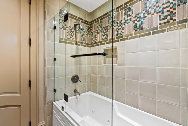 Bathroom, Glass Shower, Interior