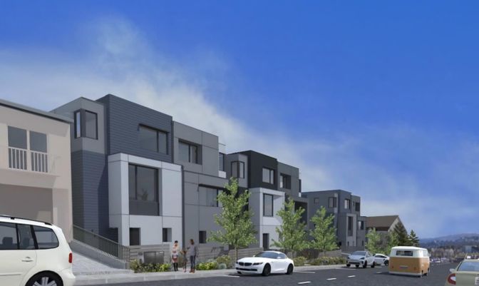 Exterior, Facade, Modern