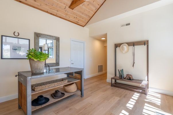 Interior, Recessed Lighting, Wooden Beams, Wooden Ceilings, Wood Texture Flooring