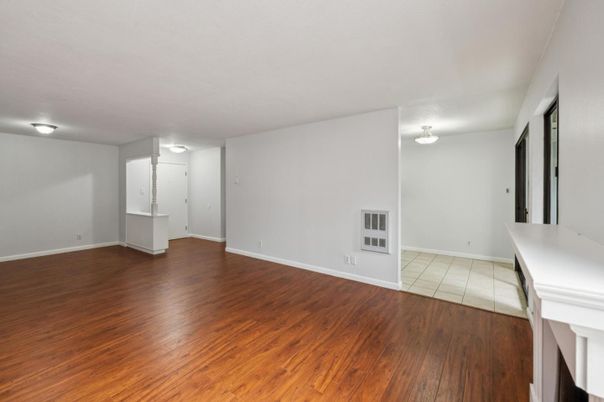 Empty room, Interior, Wood Texture Flooring