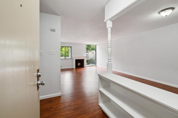 Fireplace, Interior, Wood Texture Flooring