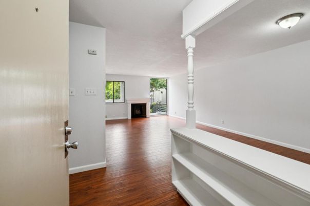 Fireplace, Interior, Wood Texture Flooring