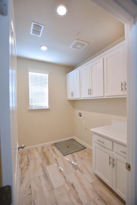 Interior, Marble, Recessed Lighting, Wood Texture Flooring