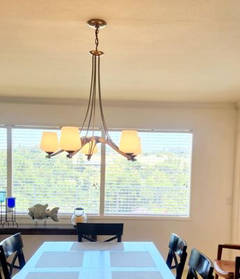 Dining room, Interior, Pendant Lights