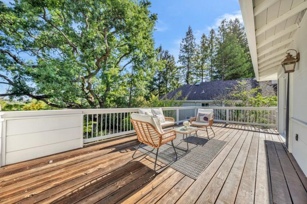 Exterior, Wood Texture Flooring