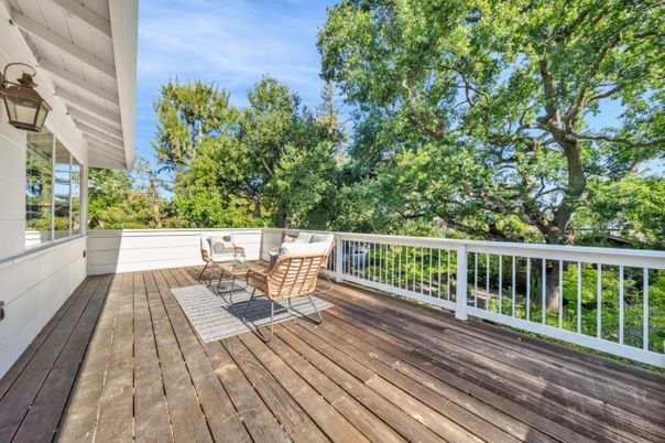 Exterior, Wood Texture Flooring