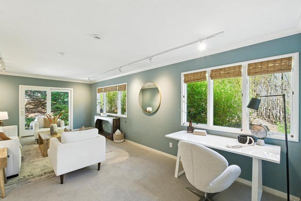 Home Office, Interior, Living room