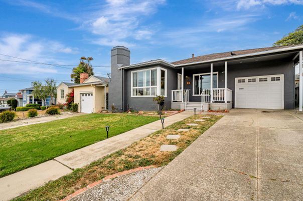 Attached, Backyard, Exterior, Facade, Ranch