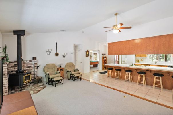 Fireplace, Interior, Kitchen