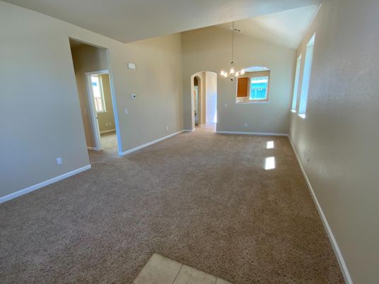 Chandelier, Empty room, Interior, Pendant Lights