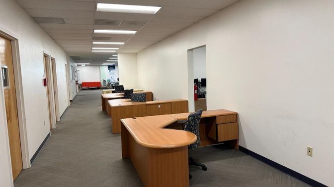 Home Office, Interior, Recessed Lighting