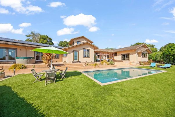 Backyard, Exterior, Pool, Solar Panels