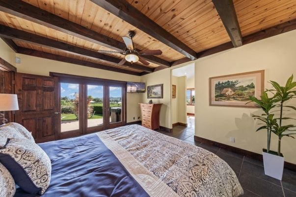 Bedroom, Interior, Wooden Beams, Wooden Ceilings