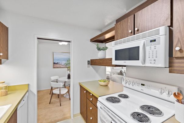 Dining room, Interior, Kitchen