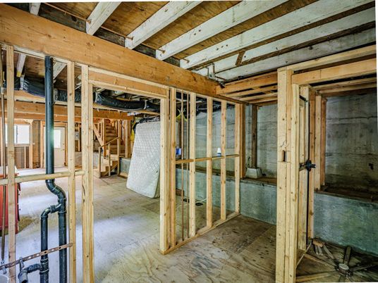 Interior, Wooden Beams