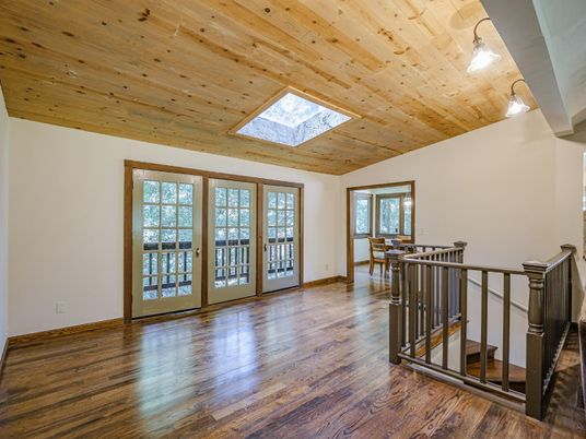 Dining room, Interior, Wooden Ceilings, Wood Texture Flooring