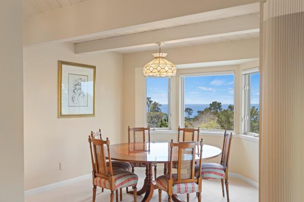 Dining room, Interior, Pendant Lights, Water