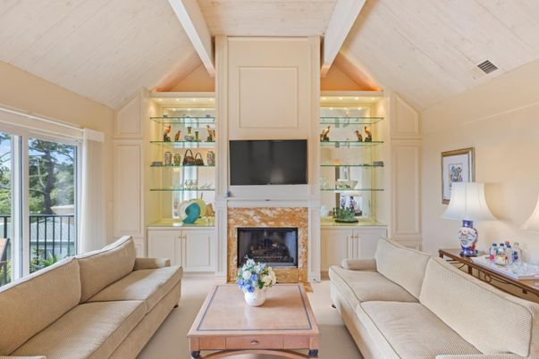 Fireplace, Interior, Living room, Wooden Ceilings