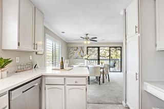 Dining room, Fireplace, Interior, Kitchen, Living room