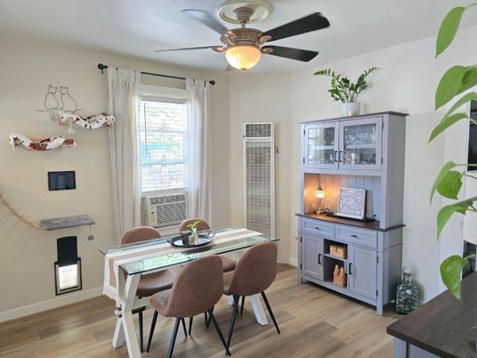 Dining room, Interior, Wood Texture Flooring