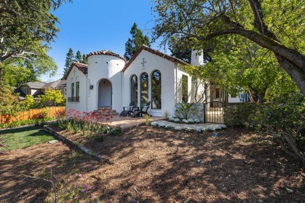 Backyard, Exterior, Facade, Spanish Mediterranean