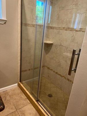Bathroom, Glass Shower, Interior