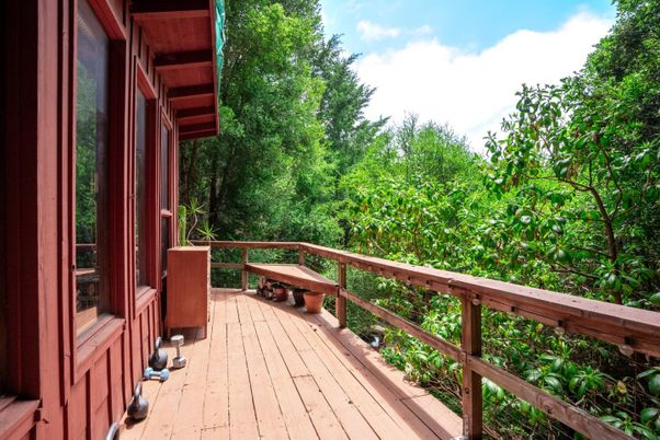Exterior, Wood Texture Flooring