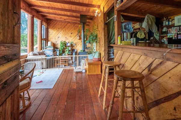 Interior, Living room, Wooden Beams, Wooden Ceilings, Wood Texture Flooring, Wooden Walls