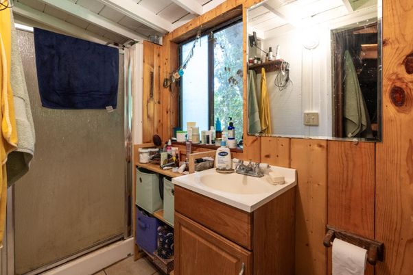 Bathroom, Interior, Wooden Walls