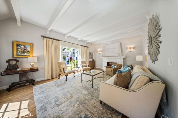 Fireplace, Interior, Living room, Wood Texture Flooring