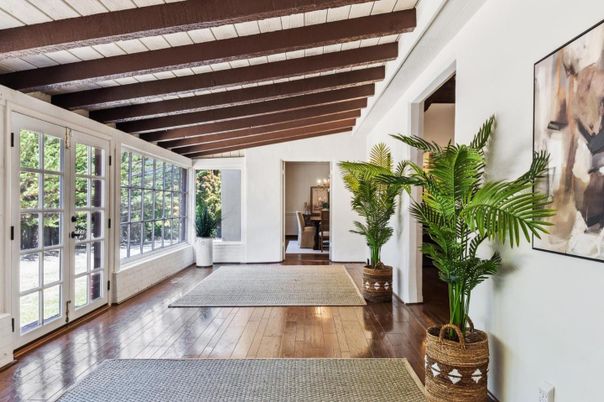Interior, Wooden Beams, Wood Texture Flooring