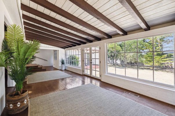 Interior, Wooden Beams, Wood Texture Flooring