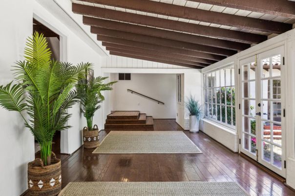 Interior, Wooden Beams, Wood Texture Flooring