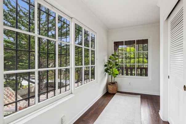 Interior, Sun Room, Wood Texture Flooring