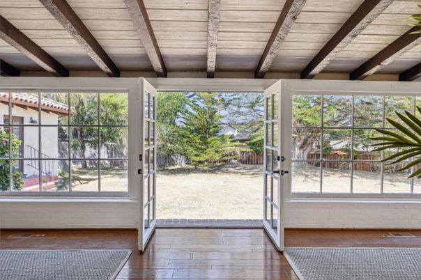 Interior, Sun Room, Wooden Beams, Wooden Ceilings, Wood Texture Flooring
