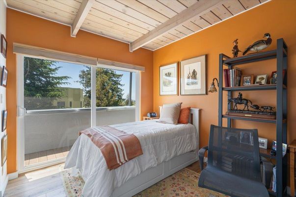 Bedroom, Interior, Wooden Ceilings, Wood Texture Flooring