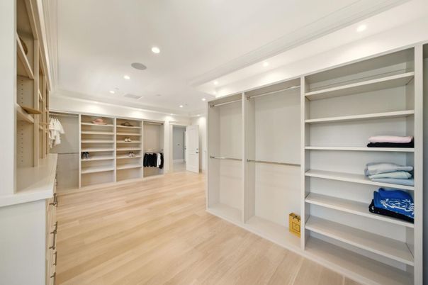 Interior, Recessed Lighting, Walk-in Closets, Wood Texture Flooring