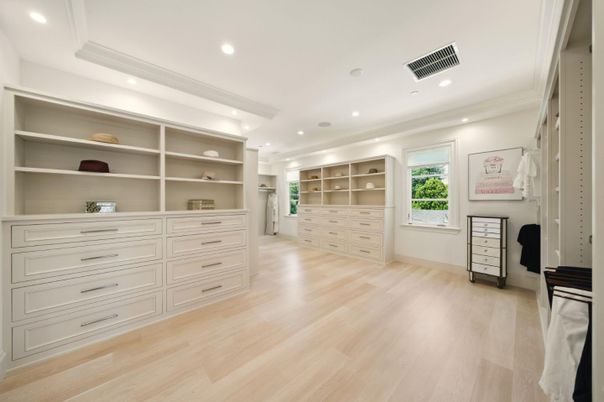 Interior, Recessed Lighting, Walk-in Closets, Wood Texture Flooring