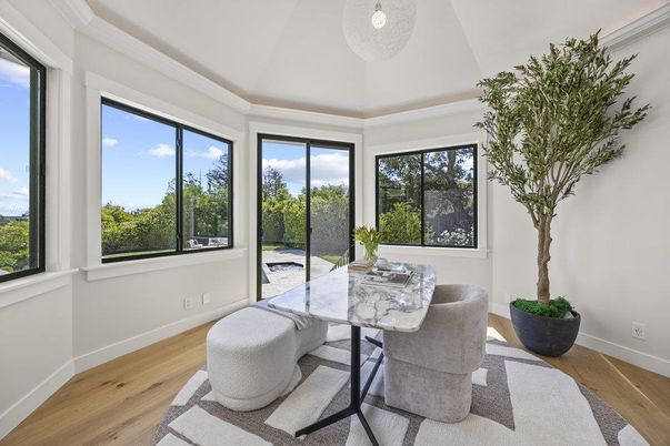 Dining room, Interior, Wood Texture Flooring