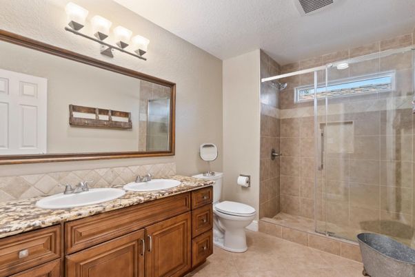 Bathroom, Glass Shower, Interior