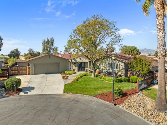 Attached, Backyard, Detached Garage, Exterior, Facade, Ranch