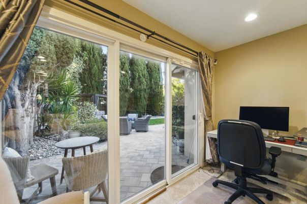 Home Office, Interior, Recessed Lighting