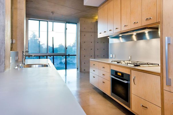 Interior, Kitchen, Pendant Lights, Stainless Steel Appliances