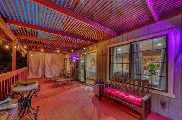 Exterior, Wood Texture Flooring